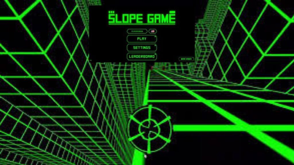 green-colour-slope-bulding-green-colur-mention-top-name-slope-game-unblocked-games-76- slope